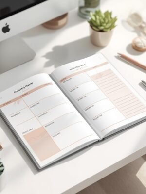 Work From Home Productivity Planner