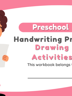 Drawing Handwriting Practice Workbook
