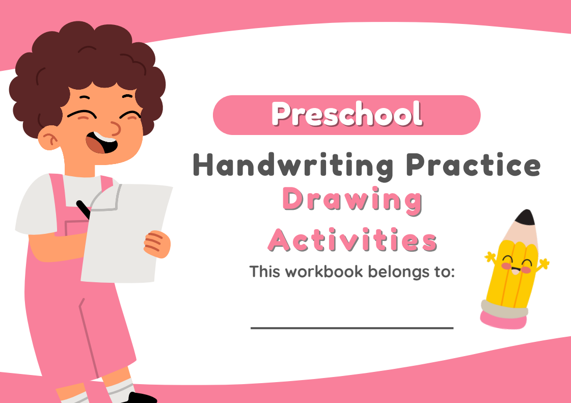 Drawing Handwriting Practice Workbook