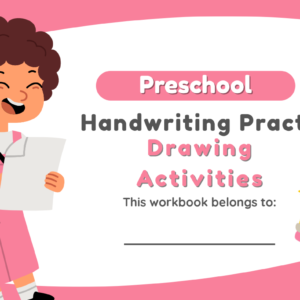 Drawing Handwriting Practice Workbook 20 Delightful Sheets| Kids Learning & Writing Practice | Printable & Digital Activity Book | Fun Learning Workbook | A4 PDF
