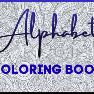 Mandala Art Alphabet Coloring Book | Intermediate Level | Printable & Digital ABC Mandala Coloring Pages | Creative Learning Activity | A4 PDF
