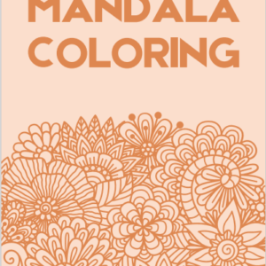 50+ Mandala Coloring Sheet Set | Beginner's Level Vol 1 | Printable & Digital Mandala Coloring Book | Stress Relief | A4 PDF